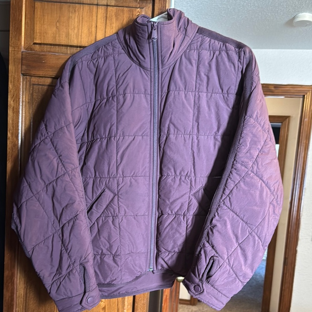 Free People | Purple Quilted Jacket